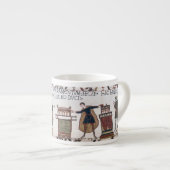 Bayeaux Tapestry Espresso Demitasse Kop (Voorkant rechts)