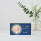 Bayer magische sterren macaroon koekjes bakkerij visitekaartje (Staand voorkant)
