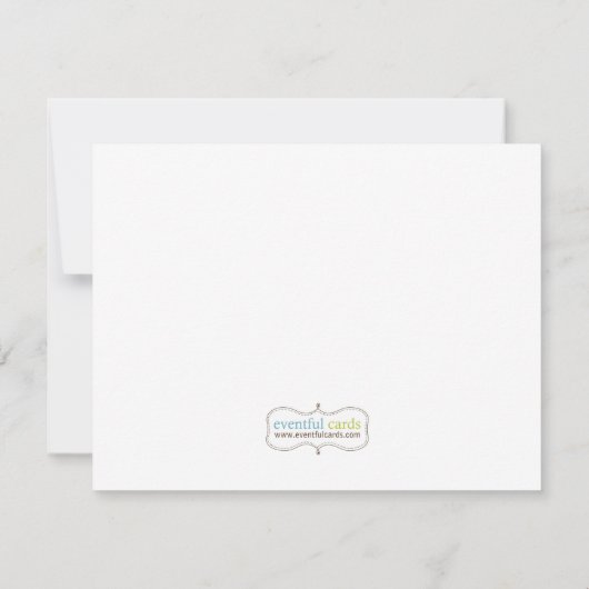 Bayer Party - Hartelijk dank - Kaart (Achterkant)