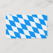 Bayerische Visitenkarte Visitekaartje (Achterkant)