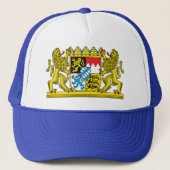 Bayerisches Staatswappen Kappe Trucker Pet (Voorkant)