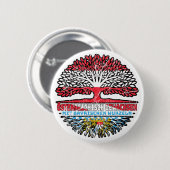 Bayern Bayrisch Österreichisch Baum Ronde Button 5,7 Cm (Voorkant /achterkant)