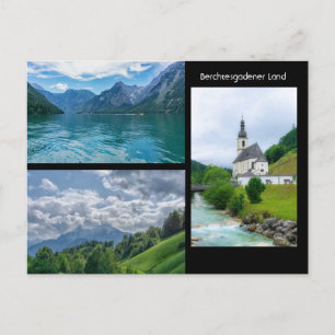 Bayern Berchtesgadener Land - Collage Briefkaart
