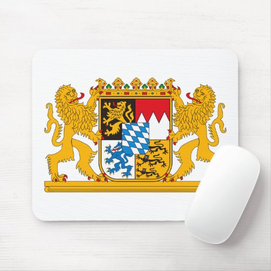 Bayern Coat of Arms Mousepad Muismat (Met muis)