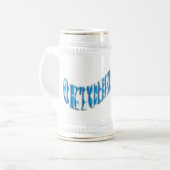 Bayern Duits Bierfestival Logo Oktoberfest 2023 Bierpul (Voorkant links)