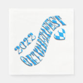 Bayern German Beer Festival Logo Oktoberfest 2022 Servet (Voorkant)