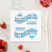 Bayern German Beer Festival Logo Oktoberfest 2022 Servet (Insitu)