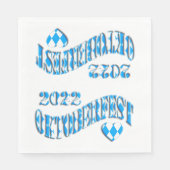 Bayern German Beer Festival Logo Oktoberfest 2022 Servet (Voorkant)