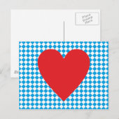 Bayern Herz hart Beieren Briefkaart (Voorkant / Achterkant)