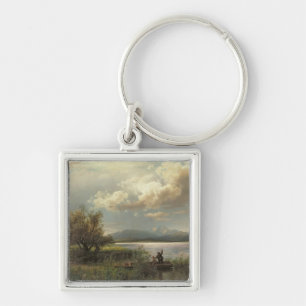 Bayern Landscape, 1856 Sleutelhanger