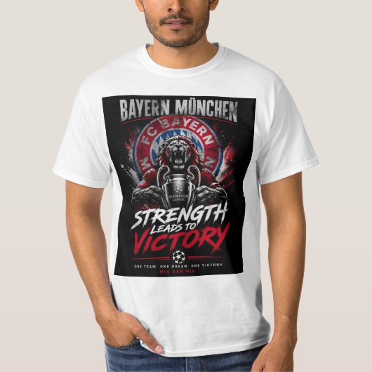 Bayern München – Power & Victory T-Shirt (Voorkant)