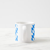 Bayern Rauten Fahne Espresso Kop (Achterkant)