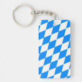 Bayern Rauten Fahne Sleutelhanger (Voorkant)