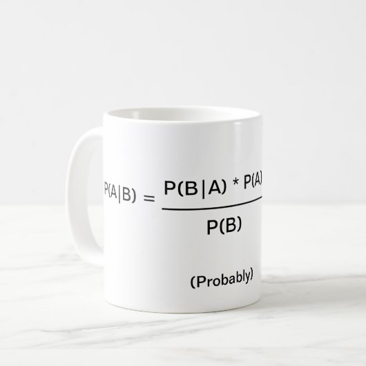 Bayes Rules! Koffiemok (Voorkant links)