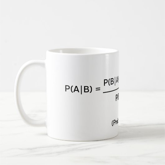 Bayes Rules! Koffiemok (Links)