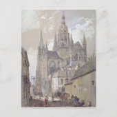 Bayeux Cathedraal, Uitzicht uit het zuidoosten Briefkaart (Voorkant)