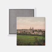 Bayeux - City Uitzicht Magneet (Voorkant / Achterkant)