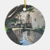 Bayeux Frankrijk Water Wheel Ornament (Voorkant)