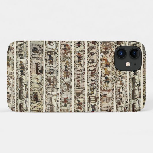 BAYEUX TAPESTRY 1066 Battle of Hastings Case-Mate iPhone Case (Achterkant (horizontaal))