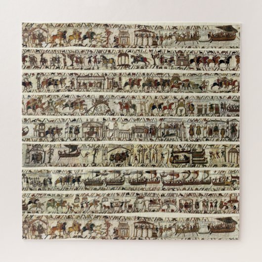 BAYEUX TAPESTRY 1066 Battle of Hastings Legpuzzel (Horizontaal)