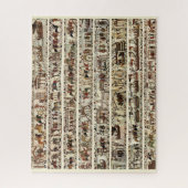 BAYEUX TAPESTRY 1066 Battle of Hastings,Medieval Legpuzzel (Verticaal)