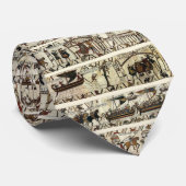 BAYEUX TAPESTRY 1066 Battle of Hastings Stropdas (Opgerold)