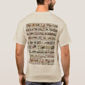 BAYEUX TAPESTRY 1066 Battle of Hastings T-shirt (Achterkant)