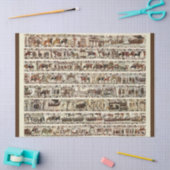 BAYEUX TAPESTRY 1066 Battle of Hastings Tissuepapier (Craft)