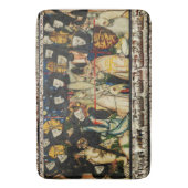 BAYEUX TAPESTRY 1066 Dood van koning Harold Badmat (Voorkant Verticaal)