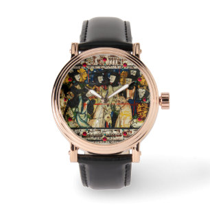 BAYEUX TAPESTRY 1066 Dood van koning Harold Horloge