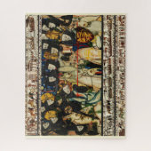 BAYEUX TAPESTRY 1066 Dood van koning Harold Legpuzzel (Verticaal)