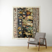 BAYEUX TAPESTRY 1066 Dood van koning Harold Wandkleed (In situ)