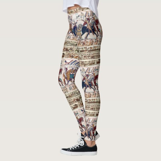 BAYEUX TAPESTRY 1066 NORMAN KNIGHTS AND ARCHERS LEGGINGS (Links)