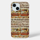 BAYEUX TAPESTRY 1066 VIKING SHIPS Case-Mate iPhone CASE (Achterkant)