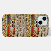 BAYEUX TAPESTRY 1066 VIKING SHIPS Case-Mate iPhone CASE (Achterkant (horizontaal))