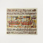 BAYEUX TAPESTRY 1066 VIKING SHIPS WANDKLEED (Voorkant (horizontaal))