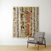 BAYEUX TAPESTRY 1066 VIKING SHIPS WANDKLEED (In situ)