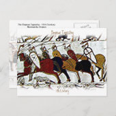 Bayeux Tapestry a1 Briefkaart (Voorkant / Achterkant)