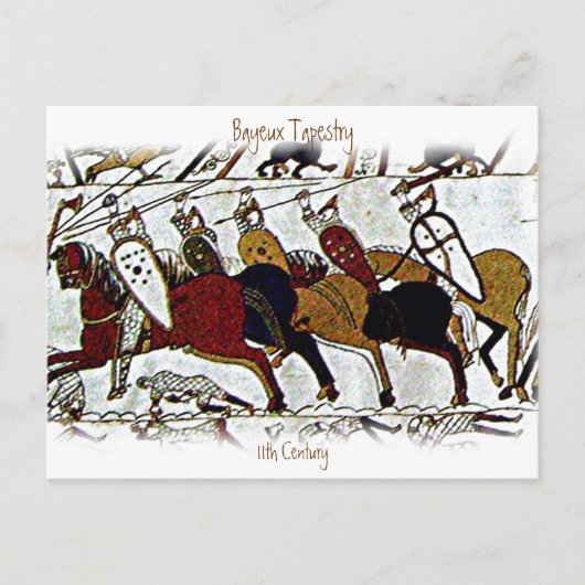 Bayeux Tapestry a1 Briefkaart (Voorkant)