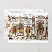 Bayeux Tapestry -a2 Briefkaart (Voorkant / Achterkant)