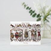 Bayeux Tapestry a3 Briefkaart (Staand voorkant)