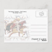 Bayeux Tapestry - a7 Briefkaart (Achterkant)