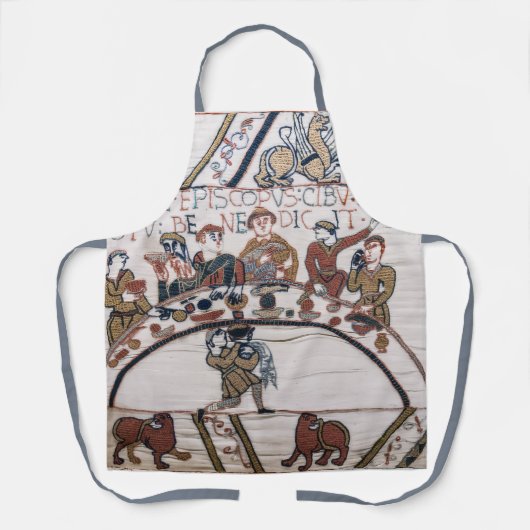 Bayeux Tapestry Apron Schort (Voorkant)