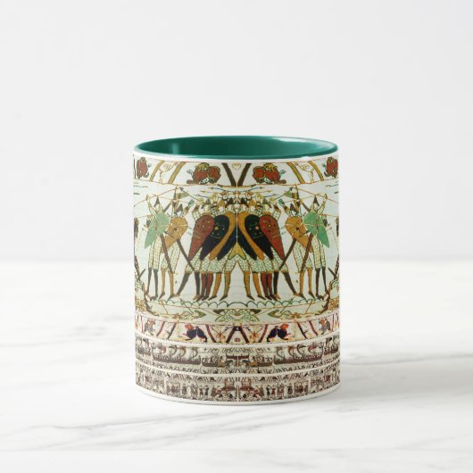 BAYEUX TAPESTRY, BATTLE OF HASTINGS, NORMAN KNIGHT MOK (Midden)