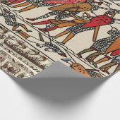 BAYEUX TAPESTRY, BATTLE OF HASTINGS,NORMAN KNIGHTS CADEAUPAPIER (Hoek)