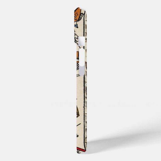 BAYEUX TAPESTRY BATTLE OF HASTINGS NORMAN KNIGHTS Case-Mate iPhone CASE (Achterkant / Links)