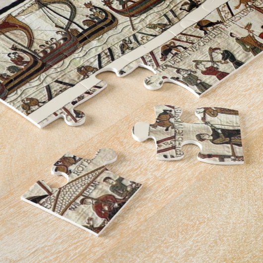 BAYEUX TAPESTRY BATTLE OF HASTINGS NORMAN KNIGHTS LEGPUZZEL (Zijkant)