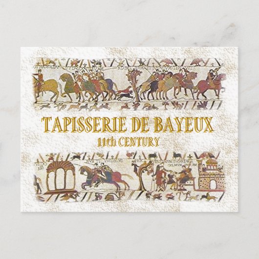 Bayeux Tapestry Briefkaart (Voorkant)