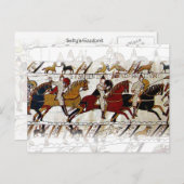 Bayeux Tapestry Briefkaart (Voorkant / Achterkant)
