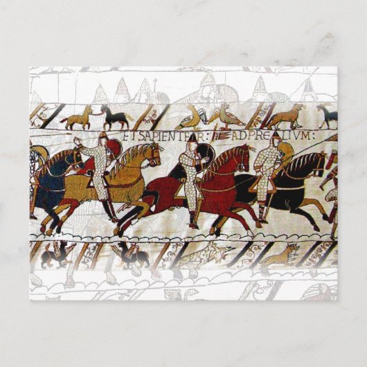 Bayeux Tapestry Briefkaart (Voorkant)